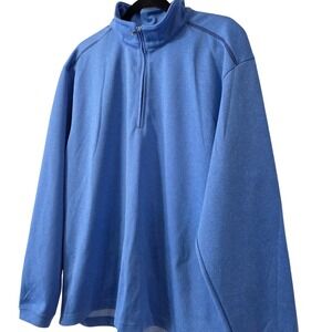 Pebble‎ Beach Performance 1/4 zip Golf pullover Sweater mens size Large